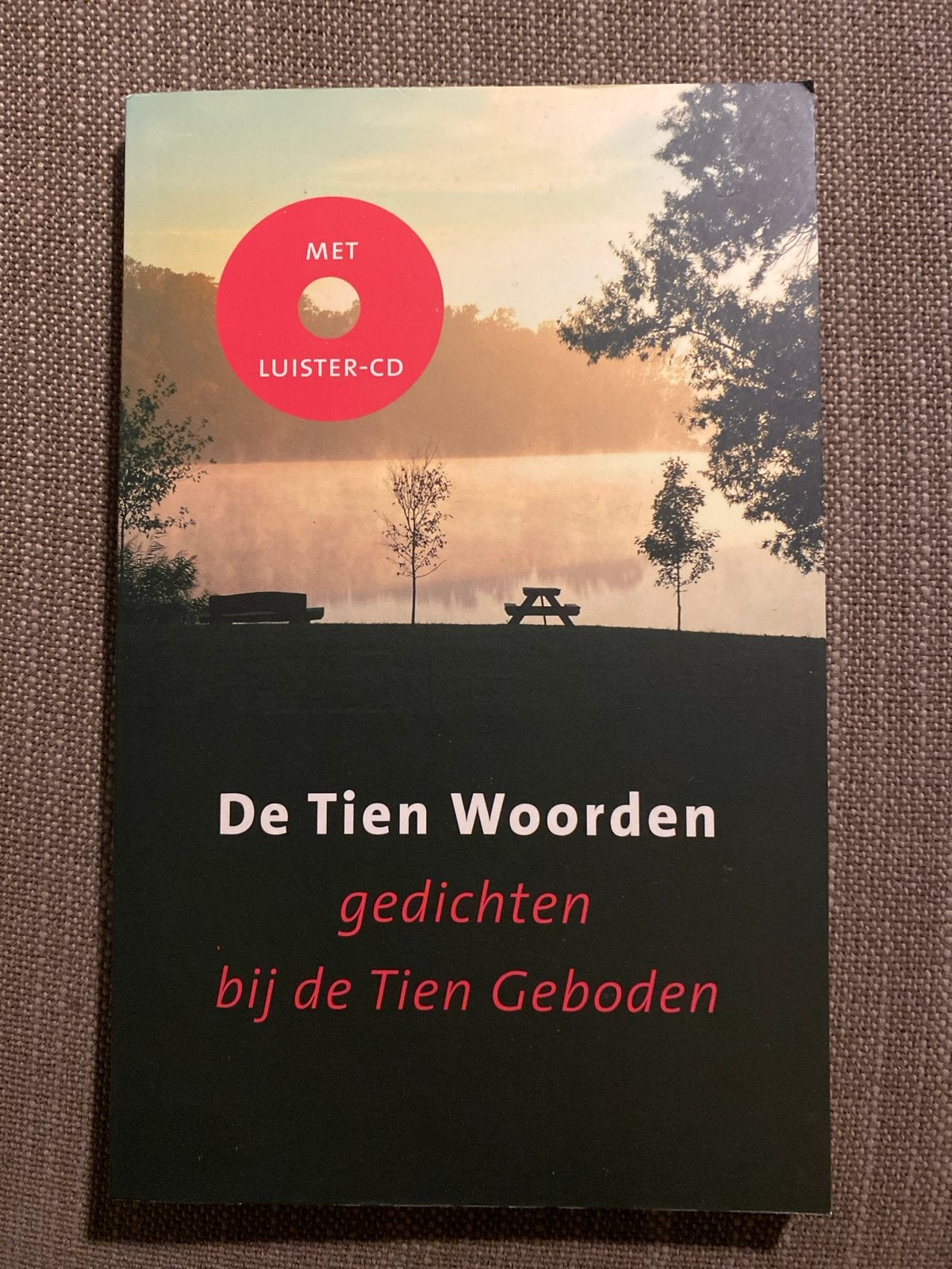De Tien Woorden: Gedichten bij de Tien Geboden + CD, Boeken, Ophalen of Verzenden, Zo goed als nieuw, Meerdere auteurs