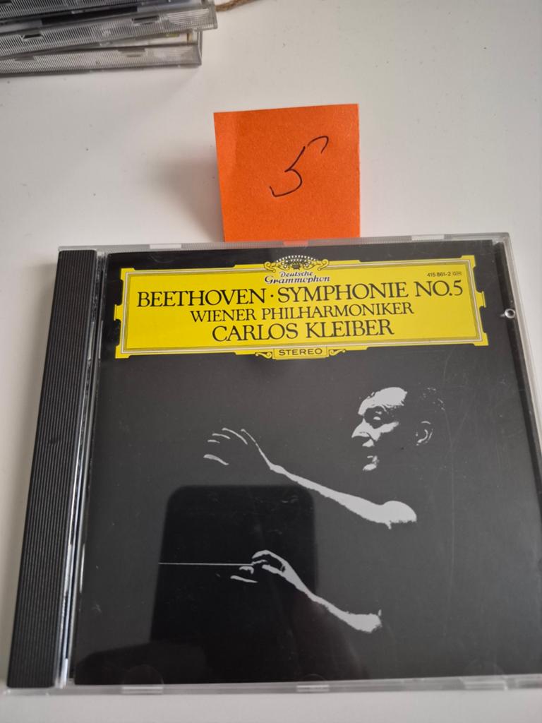 Beethoven Symfonie Nr. 5 - Wiener Philharmoniker,Kleiber, Ophalen of Verzenden, Romantiek, Gebruikt, Orkest of Ballet