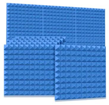 Geluidsisolerende Polyurethaan panelen 6 stuks (50x50x5cm), Minder dan 4 cm, Overige materialen, Nieuw, Ophalen of Verzenden