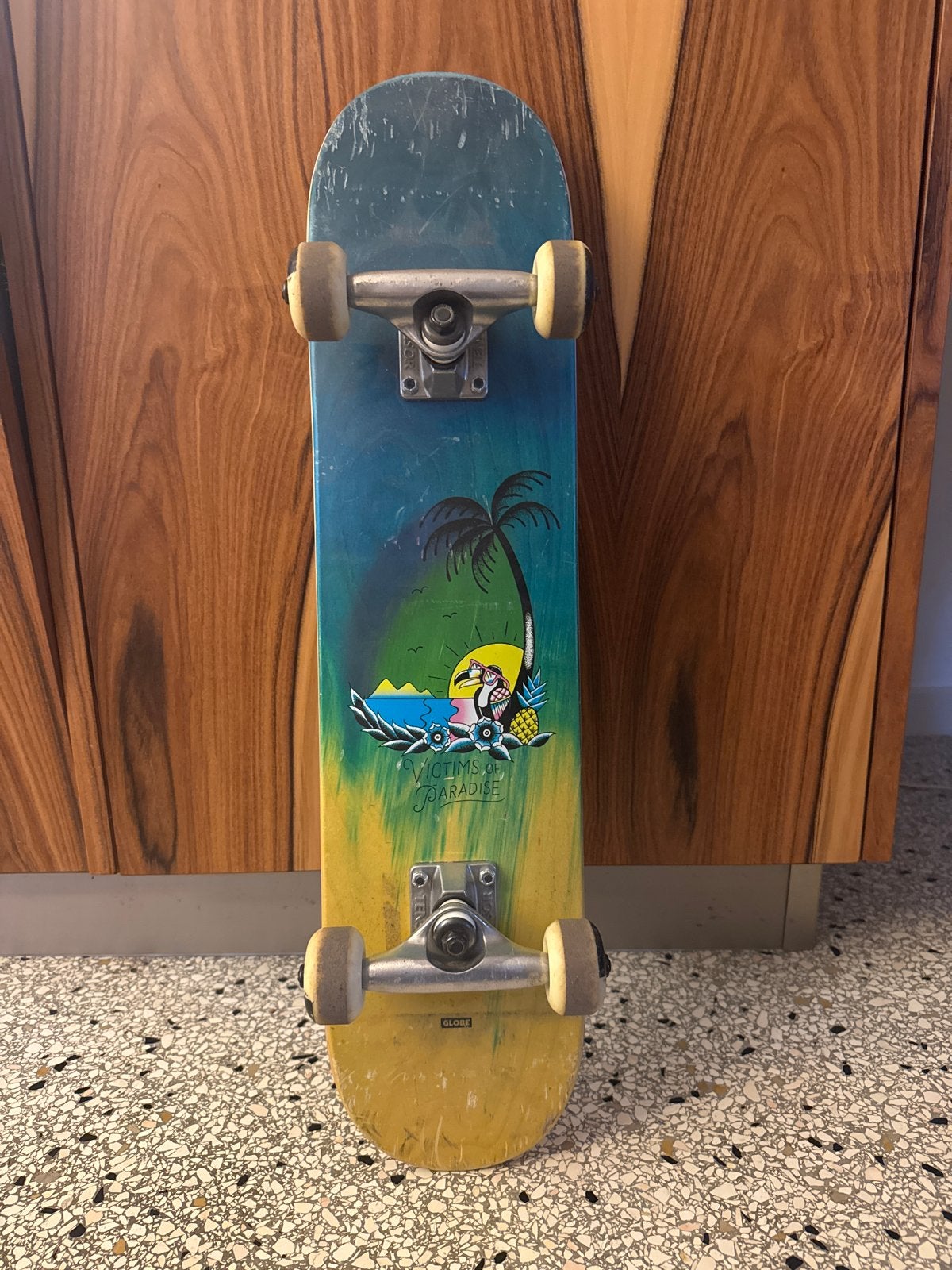 Skateboard voor kinderen - 71x26,5cm - Globe Victims of Para, Ophalen of Verzenden, Gebruikt, Skateboard