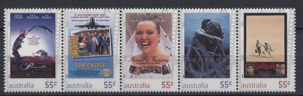 24-03 Australië MI 3121/5 strook postfris, Verzenden, Postfris