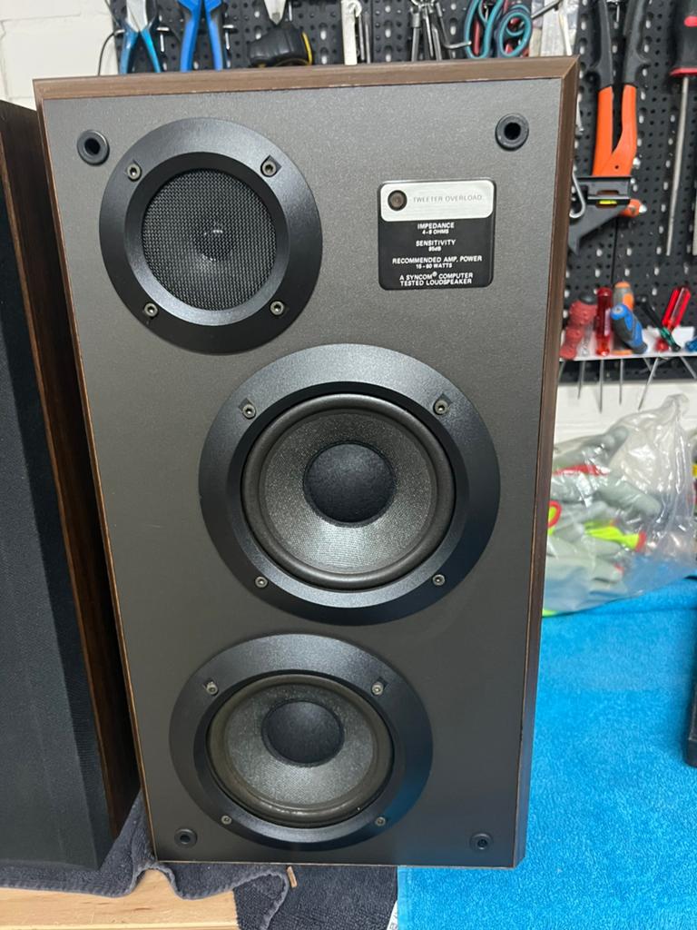 Vintage Stereo Luidsprekers - Goede Staat, Overige merken, Gebruikt, Ophalen of Verzenden, Minder dan 60 watt