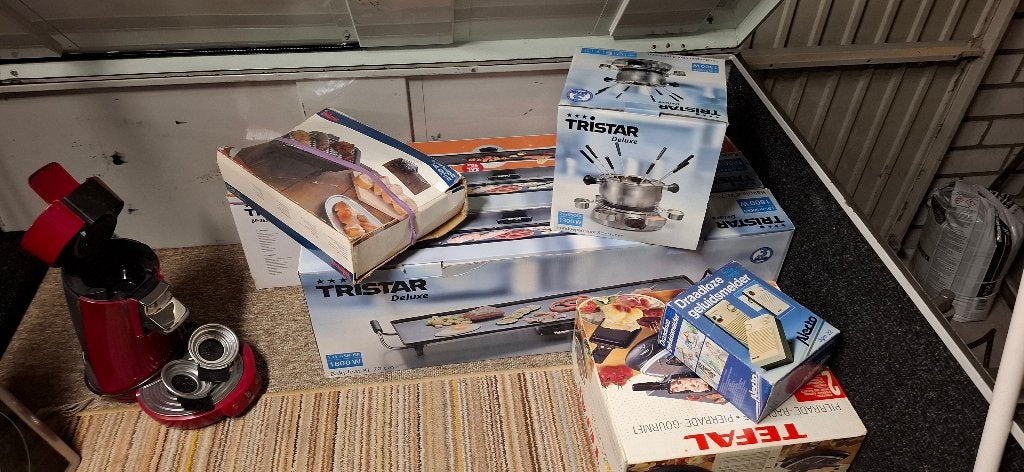Diverse electrische apparaten, Ophalen, Gebruikt, Tafelgrill