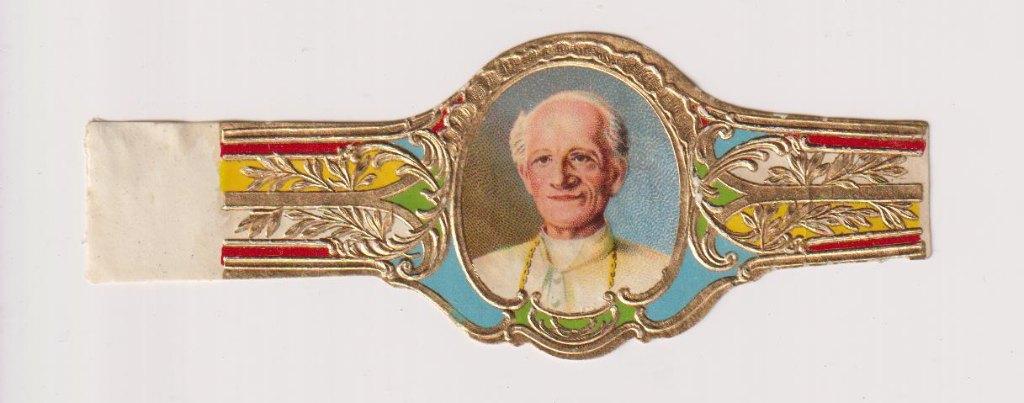 sigarenbanden - PAUS LEO XIII, Ophalen of Verzenden, Zo goed als nieuw, Sigarenbandjes