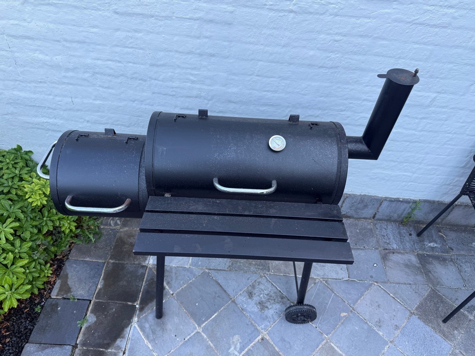 Grote Smoker BBQ - 120x117x58cm, Ophalen, Gebruikt