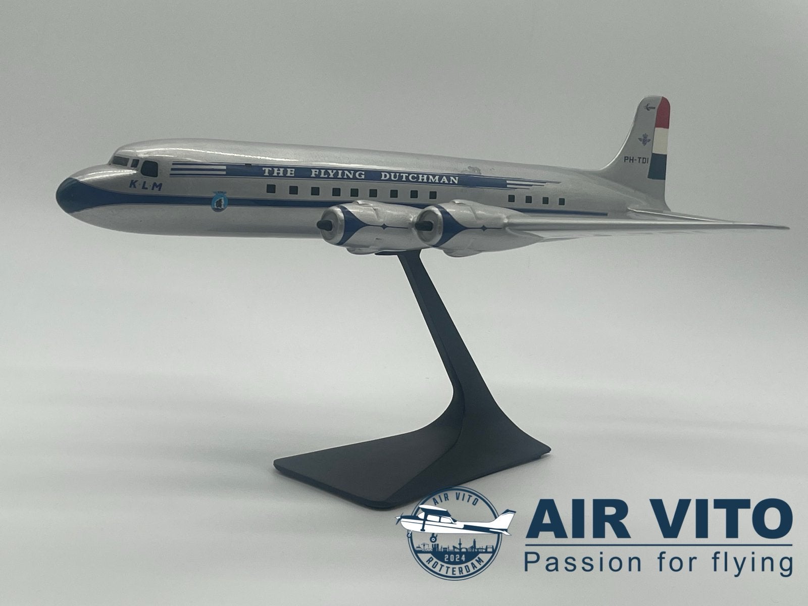Raise Up KLM Douglas DC-6 Schaalmodel 1:72 Metaal, 2992jb, Schaalmodel, Air Vito, Ophalen of Verzenden