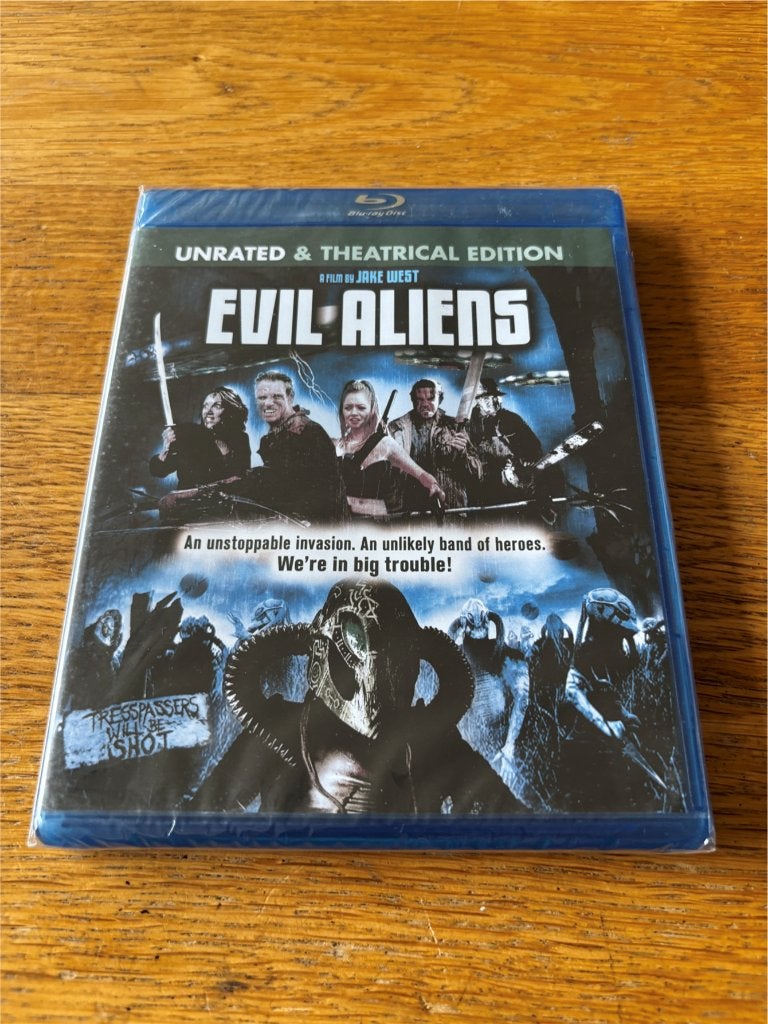 Blu-ray Evil Aliens - NIEUW in Seal - N-NLO - Regio A, Horror, Engels, Film, Ophalen of Verzenden