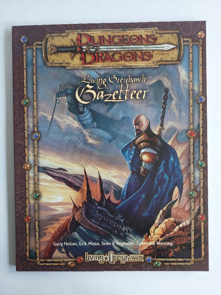 D&D - 3.0e - Living Greyhawk Gazetteer, Drie of vier spelers, Ophalen of Verzenden, Zo goed als nieuw, Wizards of the Coast