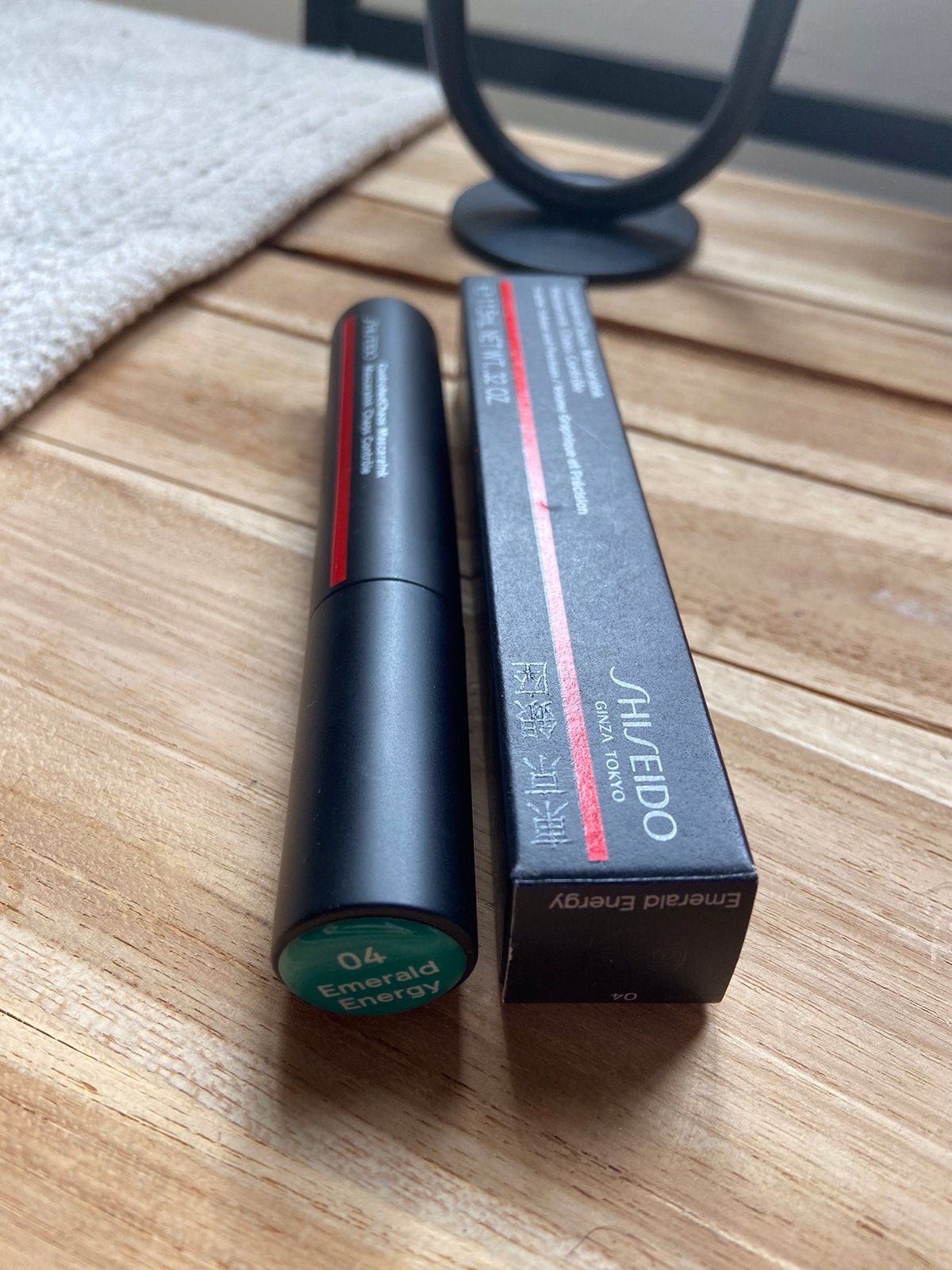 Shiseido ControlledChaos MascaraInk nr. 04 Emerald, Ophalen of Verzenden, Nieuw, Ogen, Make-up