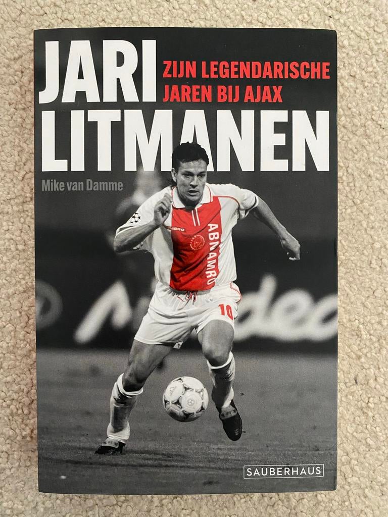 Jari Litmanen: Zijn Legendarische Jaren bij Ajax - Boek, Ophalen of Verzenden, Gelezen, Balsport
