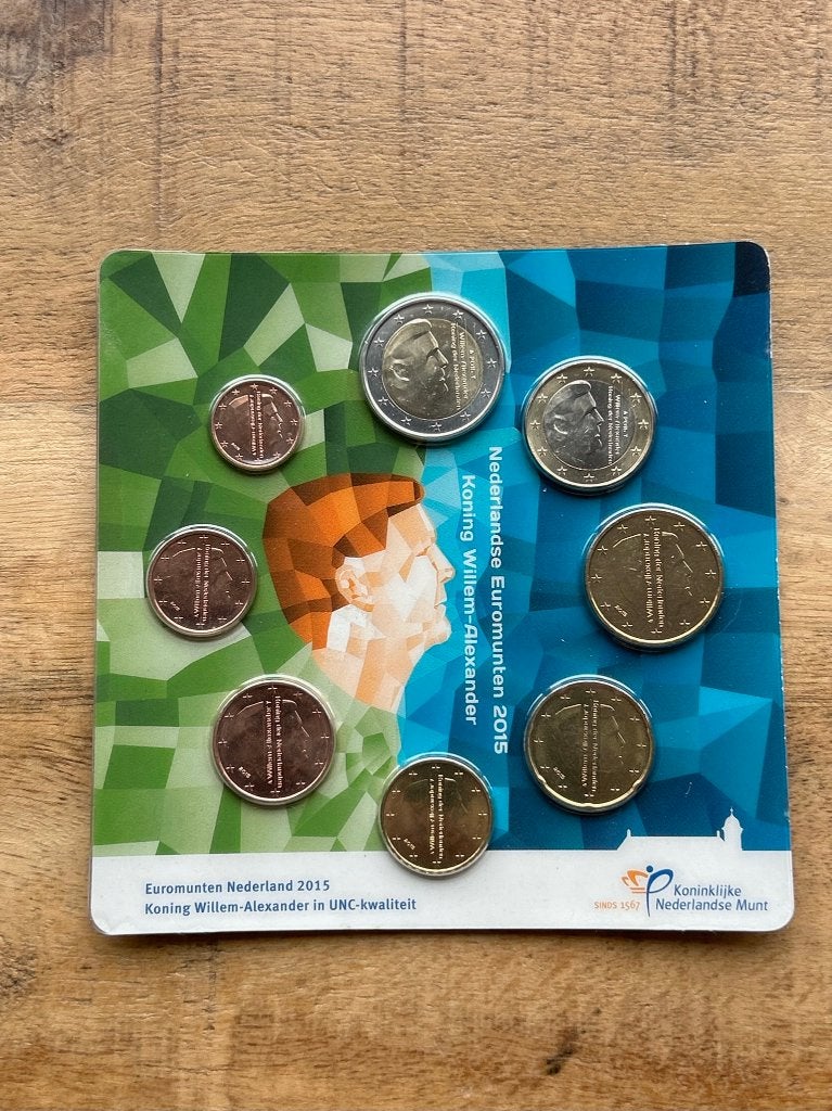 Euro munten set Nederland 2015, Postzegels en Munten, Munten | Nederland, Ophalen of Verzenden, Koningin Beatrix, Euro's