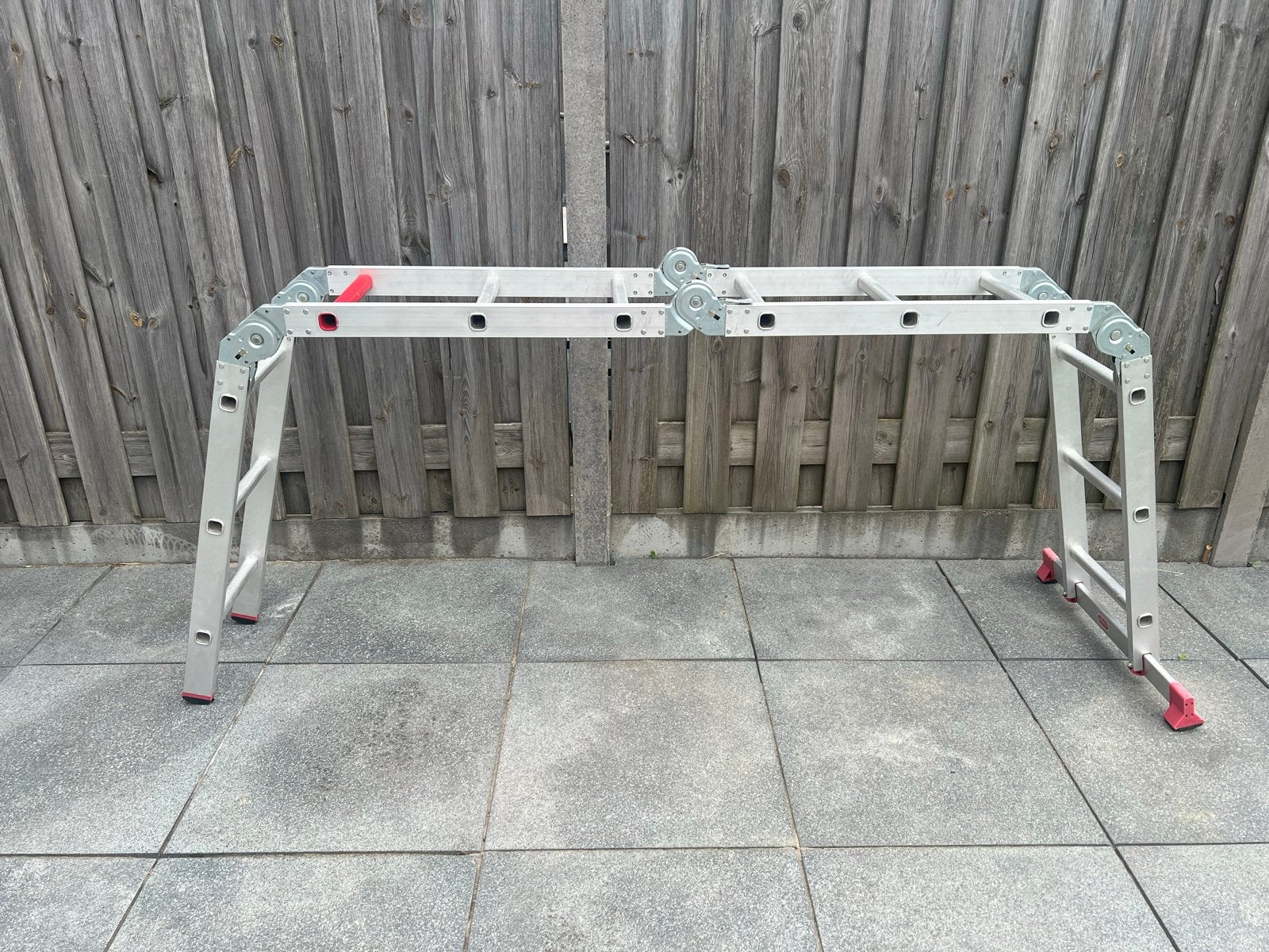 Altrex vouwladder 4x3 treden - Multifunctioneel, Ophalen, Gebruikt, Ladder, Opvouwbaar of Inschuifbaar