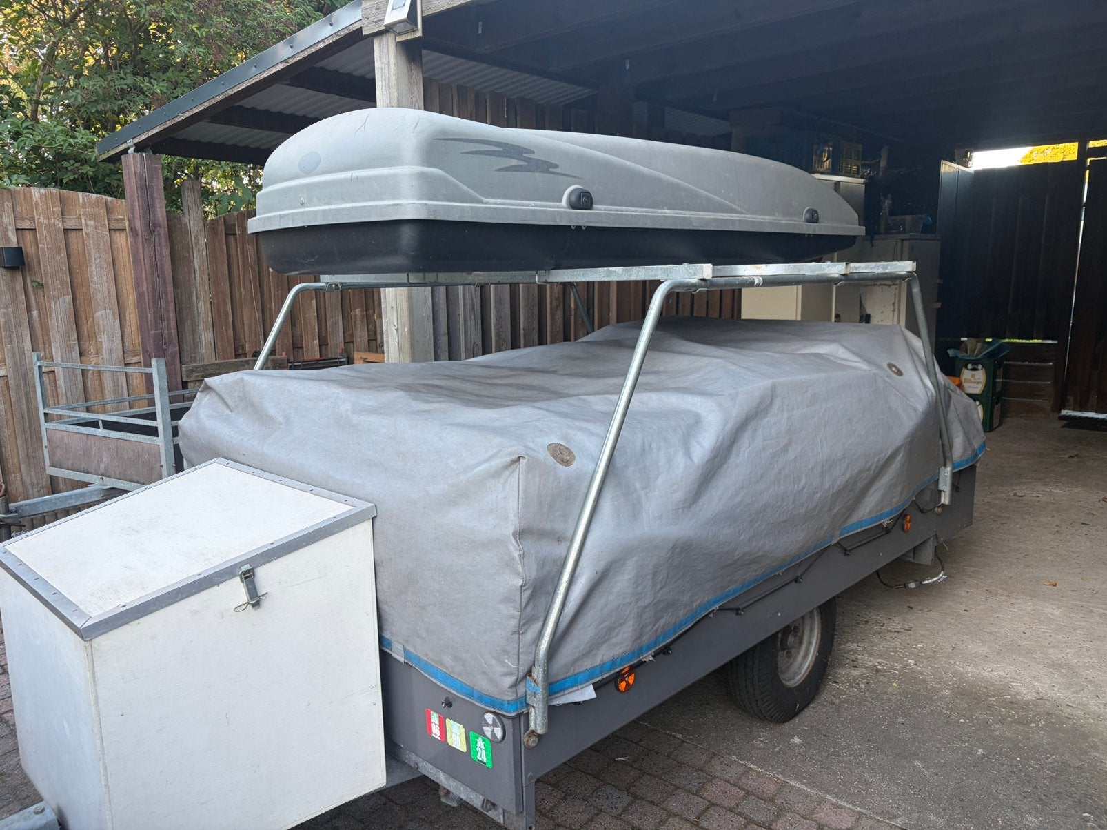 Imperiaal voor vouwwagen tent caravan, Ophalen, Zo goed als nieuw