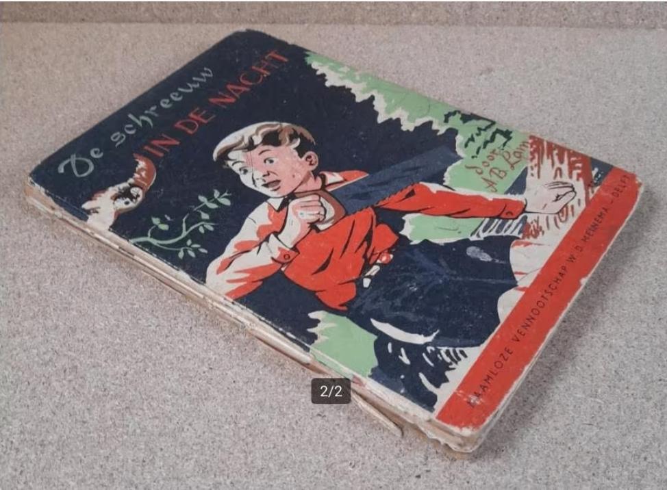 De Schreeuw In De Nacht boekje uit 1951, Antiek en Kunst, Antiek | Boeken en Bijbels, Ophalen of Verzenden, Anton B. Lam