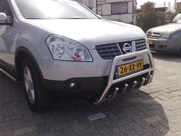 Nissan Qashqai Bullbar met carterbescherming, Auto diversen, Tuning en Styling, Niet ingevuld, Niet ingevuld, Niet ingevuld