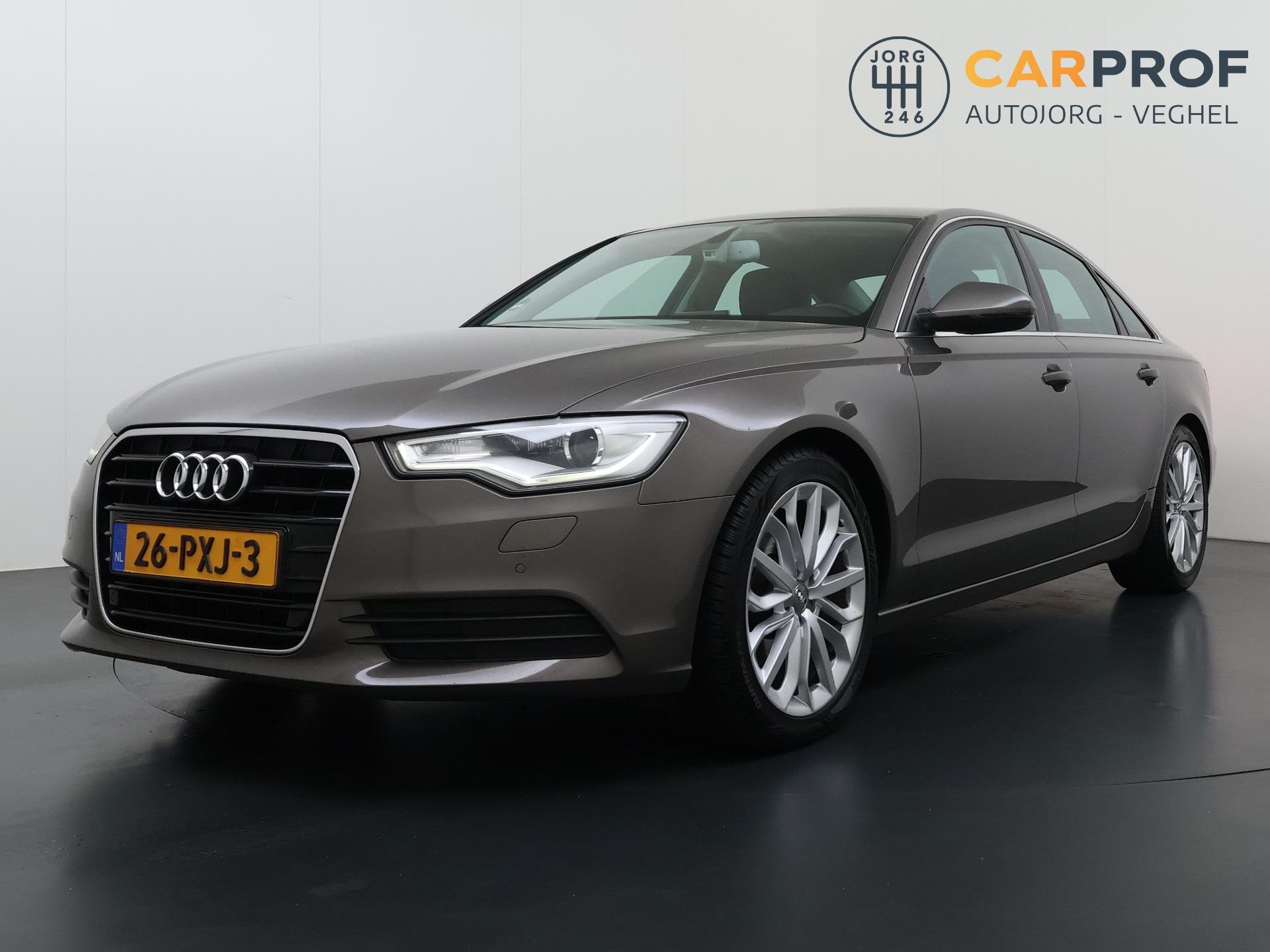 Audi A6 Limousine 3.0 TDI Pro Line Plus S-Line sportstoelen, Auto's, Euro 5, Zwart, Bedrijf, Diesel