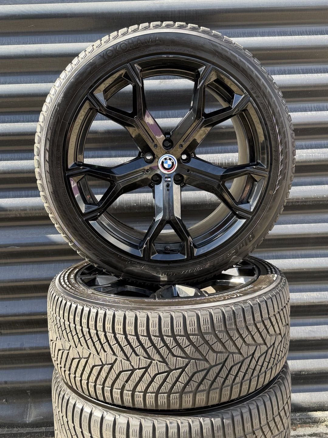 Nws 21”  Bmw Styl 741M G05 X5 X6 G06 velgen Winterbanden, Gebruikt, -, -, Banden en Velgen
