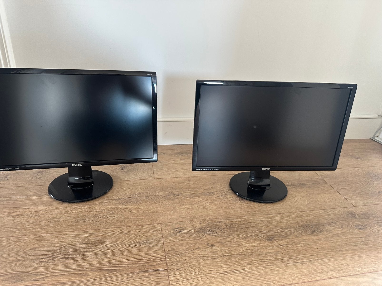 2 monitoren BENQ, Computers en Software, Monitoren, IPS, Full HD, Ophalen of Verzenden, Zo goed als nieuw