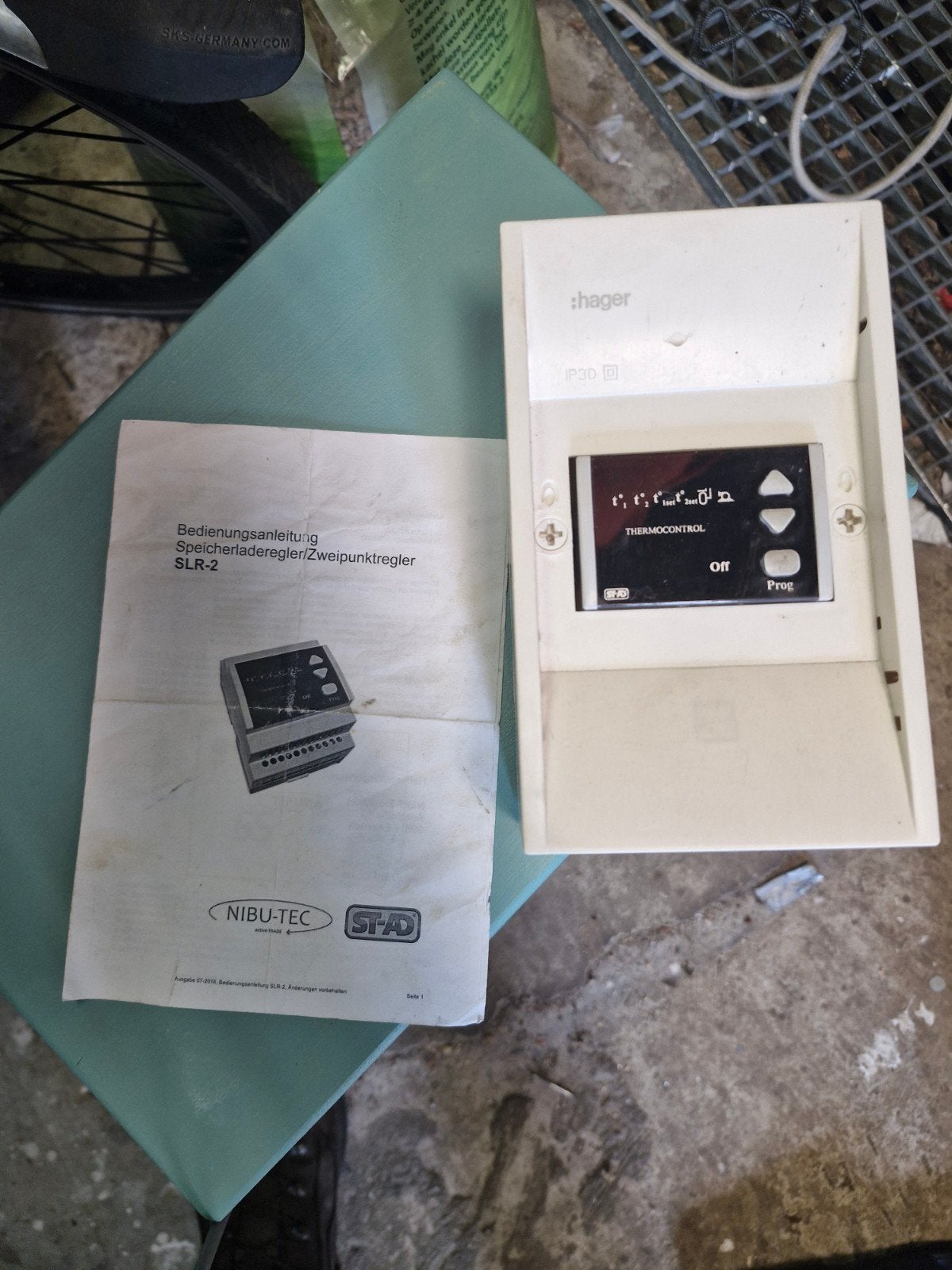 Hager buffervat regeling, Ophalen of Verzenden