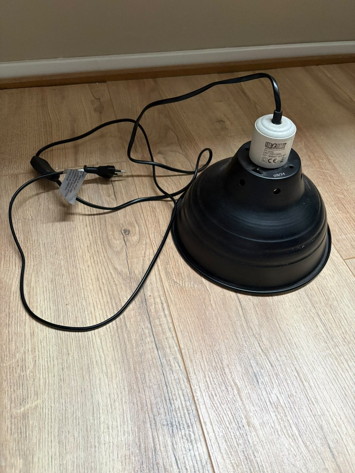 Exo Terra warmtelamp + Arcadia warmtespot 100W, Exo Terra, Ophalen of Verzenden, Zo goed als nieuw, Exo Terra