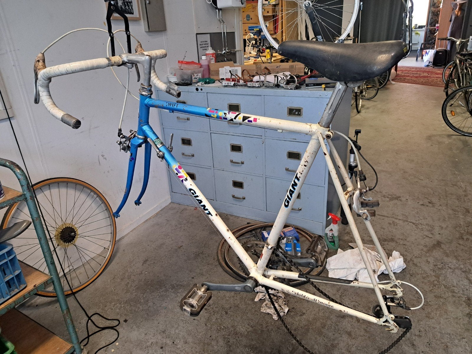 Onderhoud vintage racefiets, Fietsen en Brommers, Ophalen of Verzenden, Overige merken