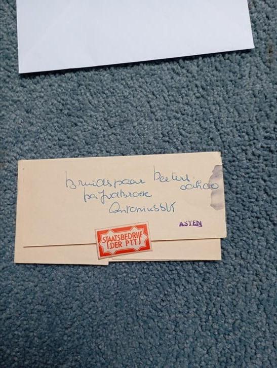 Vintage Telegram Staatsbedrijf dêr PTT Orginele Hollandia Ra, Ophalen of Verzenden