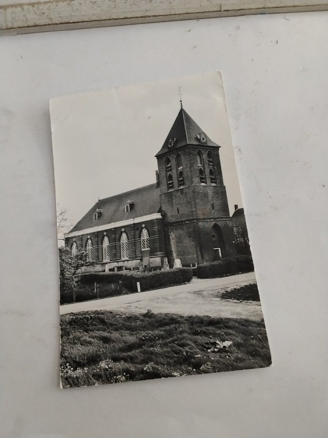 Oude Ansichtkaart N.H. Kerk Poederoijen (Gld), Verzamelen, Ansichtkaarten | Nederland, Ophalen of Verzenden, 1960 tot 1980, Gelopen