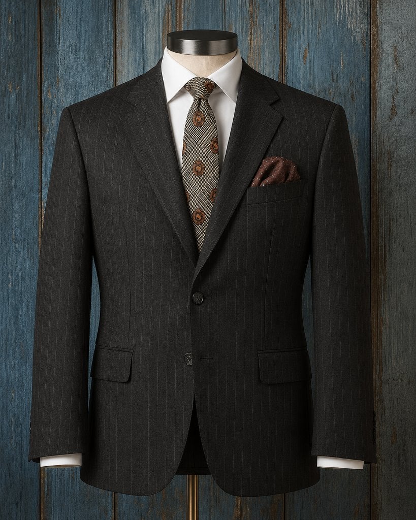 Brooksfield zijden stropdas – 100% silk, Kleding | Heren, Ophalen of Verzenden, Zo goed als nieuw, Brooksfield, Met patroon