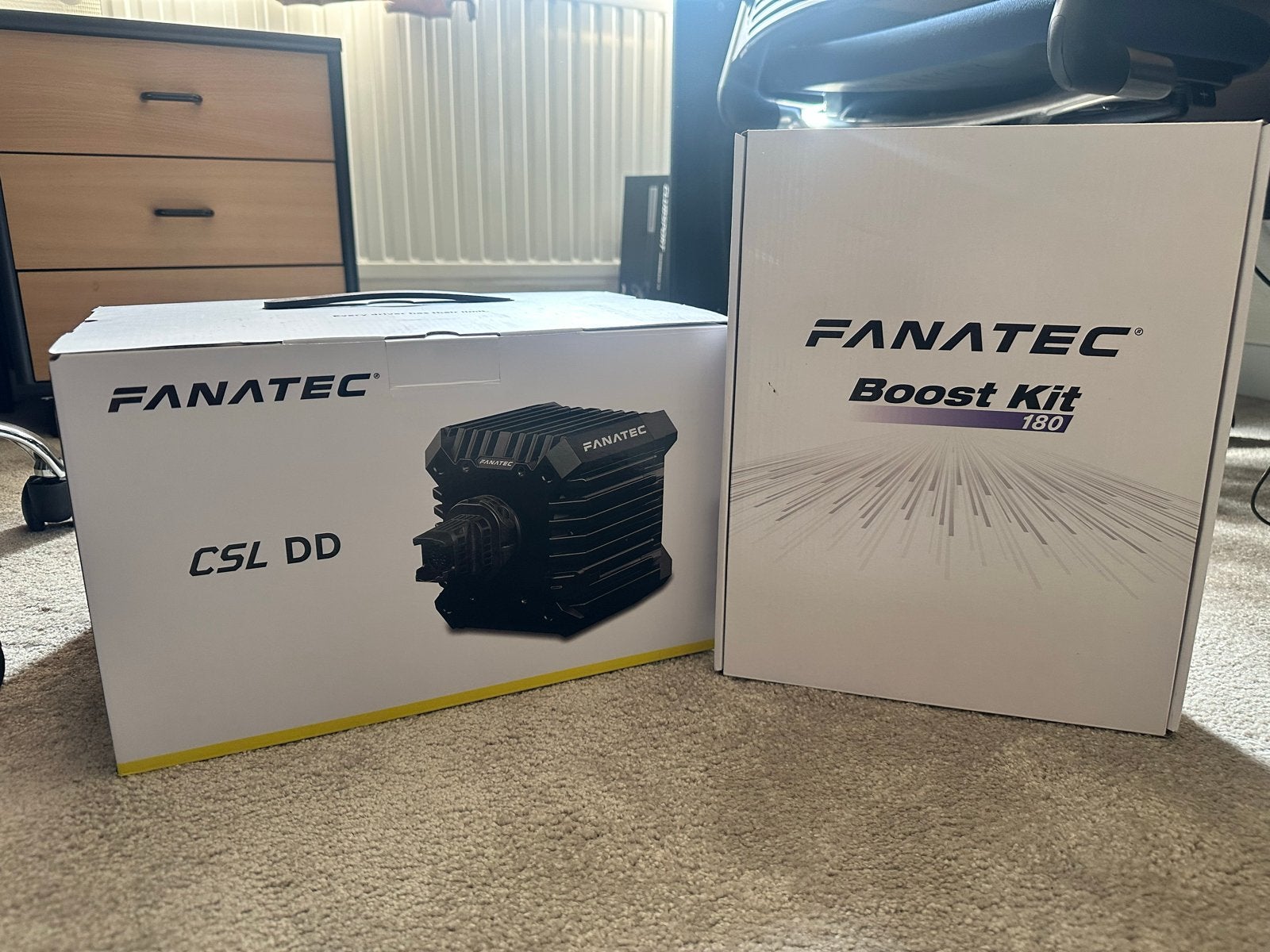Fanatec CSL DD met Boost Kit 180, Ophalen of Verzenden, Zo goed als nieuw, Direct drive, Overige typen