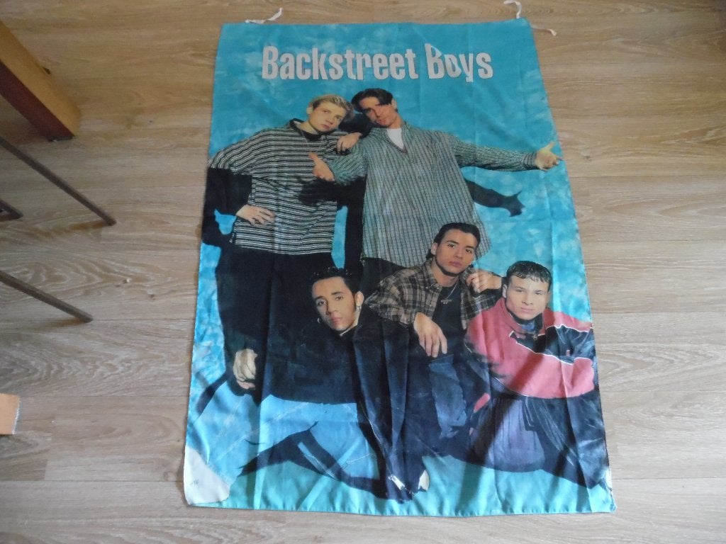 Backstreet boys vlag van 135 x 95 cm nieuw, Ophalen of Verzenden, Nieuw, Poster, Artwork of Schilderij