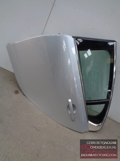Deur Jaguar XJ X351 links achter zilver, Auto-onderdelen, Carrosserie en Plaatwerk, Gebruikt, -, Deur, -