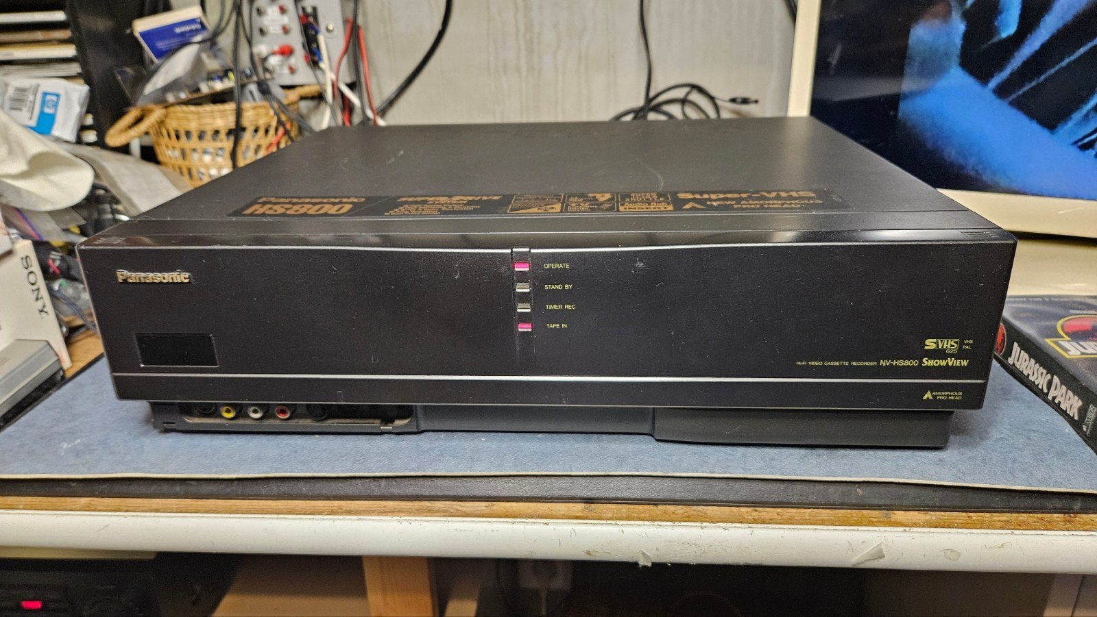 PANASONIC NV-HS800 Super VHS, Ophalen of Verzenden, Gebruikt, VHS-speler of -recorder