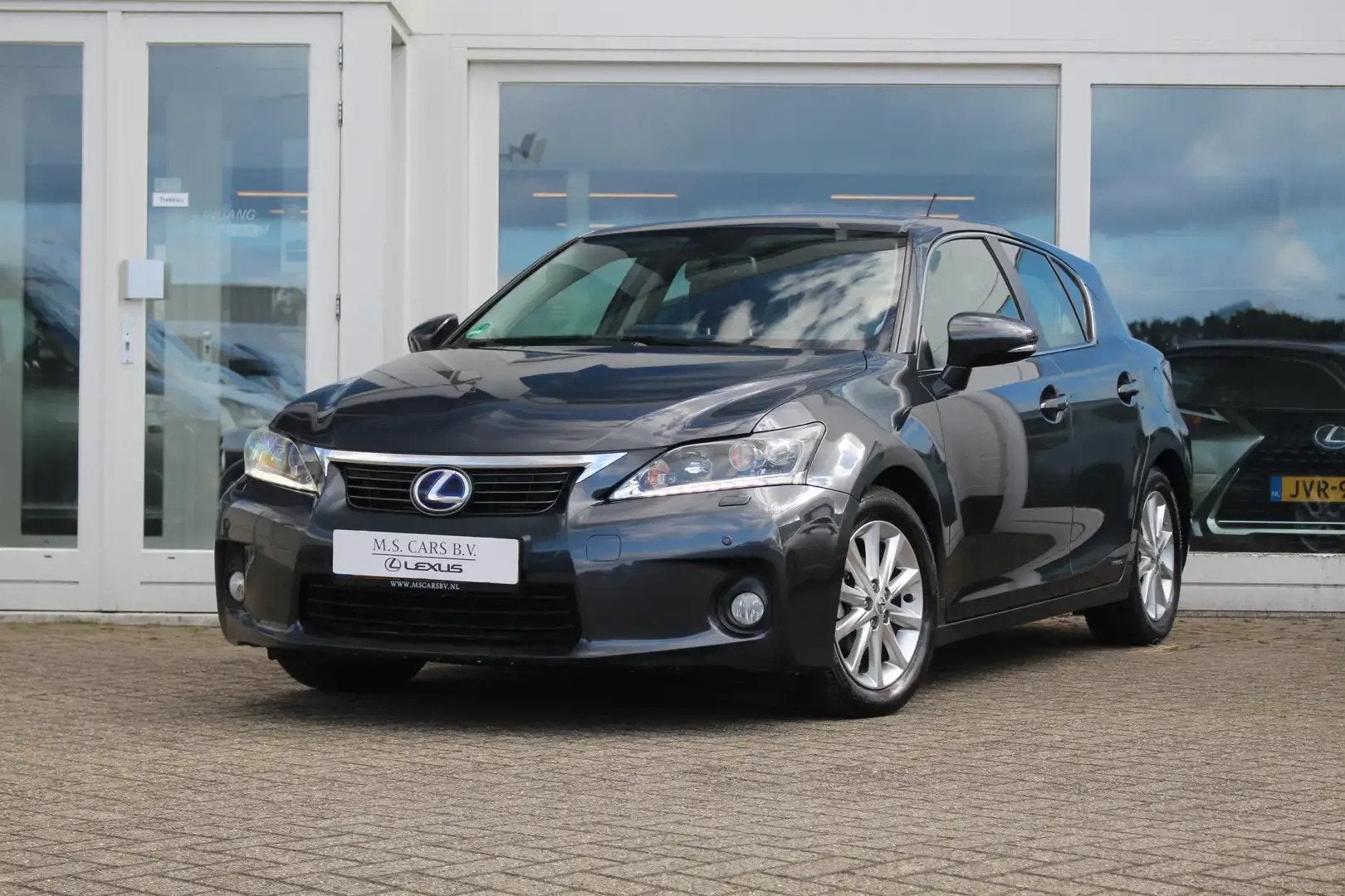 Lexus CT 200h Luxury Line-Mark Levinson-Premium navi, Auto's, Zwart, 4 cilinders, 1415 kg, Leder