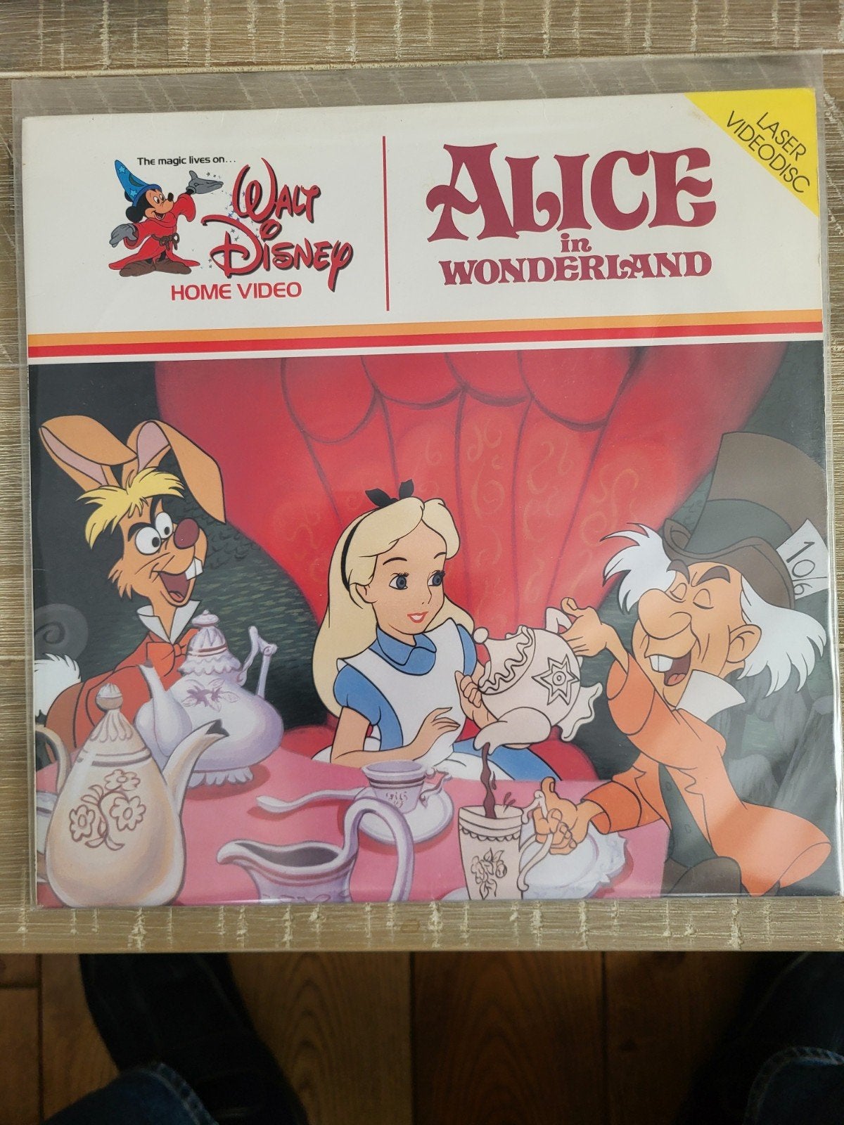 Alice in Wonderland.(ntsc laserdisc), Alle leeftijden, Ophalen of Verzenden, Zo goed als nieuw