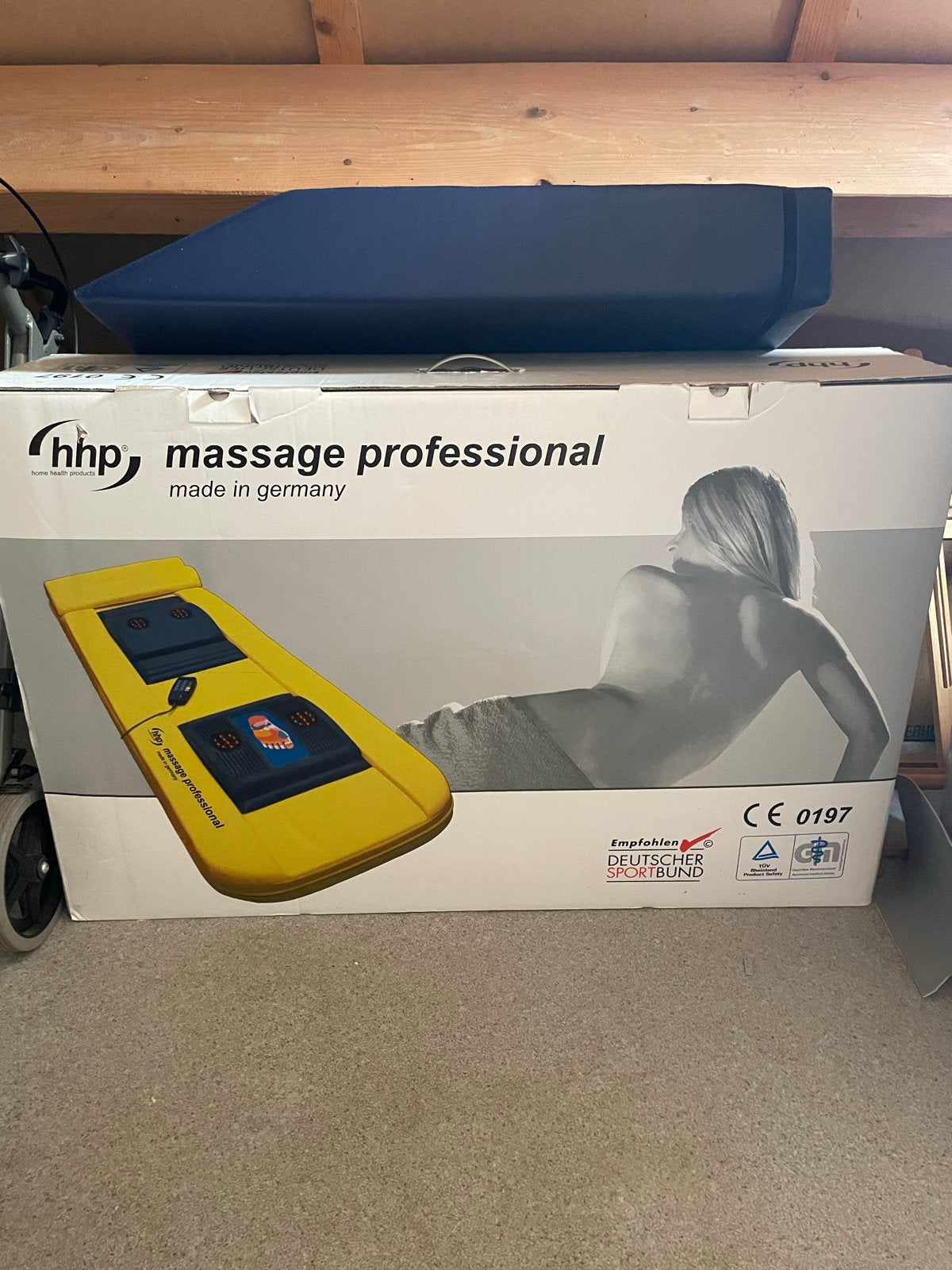 HHP Massage Professional Massagematras - Made in Germany, Sport en Fitness, Ophalen, Zo goed als nieuw