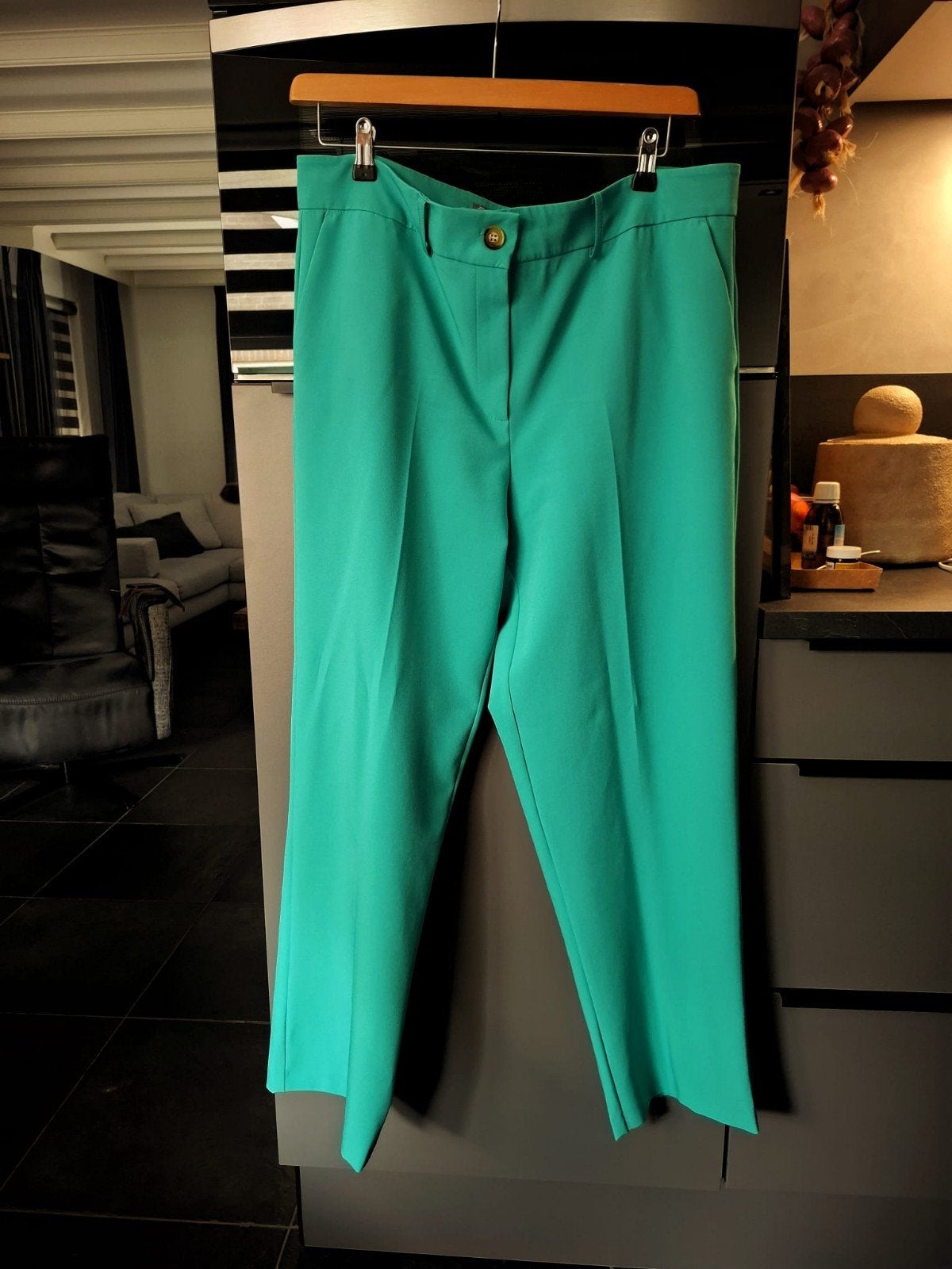 Geisha broek maat 44 groen, Geisha, Maat 42/44 (L), Ophalen of Verzenden, Zo goed als nieuw