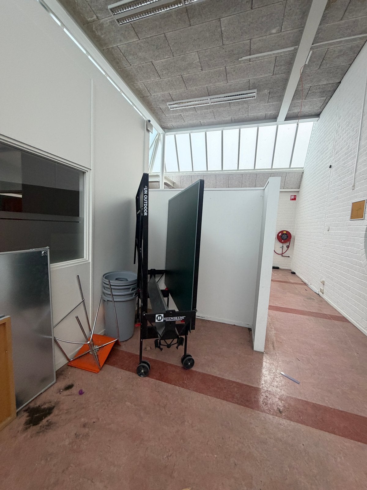 Tafeltennistafel, Ophalen of Verzenden, Gebruikt, Tafel Indoor, Inklapbaar