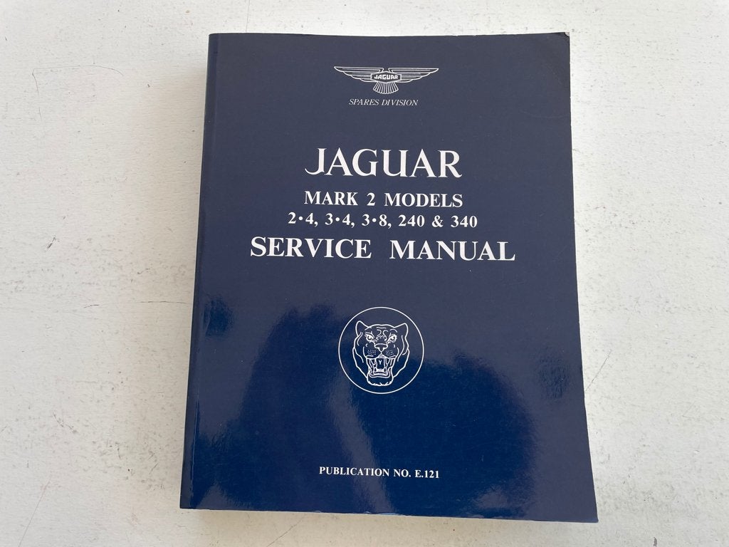 Jaguar Mark 2 Service Manual, Ophalen of Verzenden