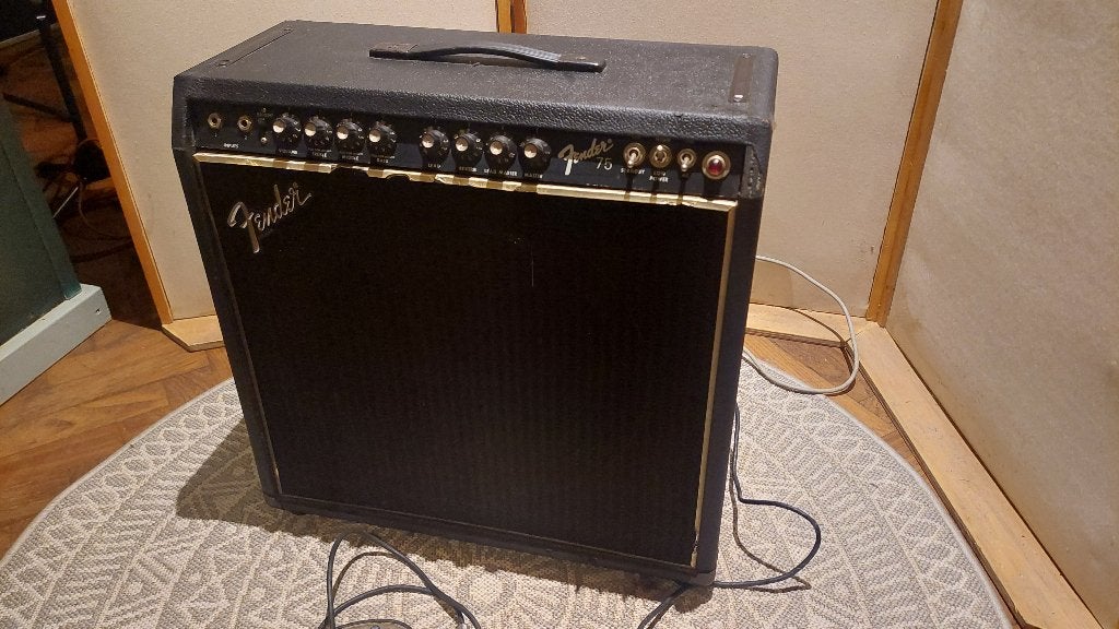 FENDER 75 versterker (Pedal Steel-amp), Ophalen, Gebruikt, Gitaar, 50 tot 100 watt