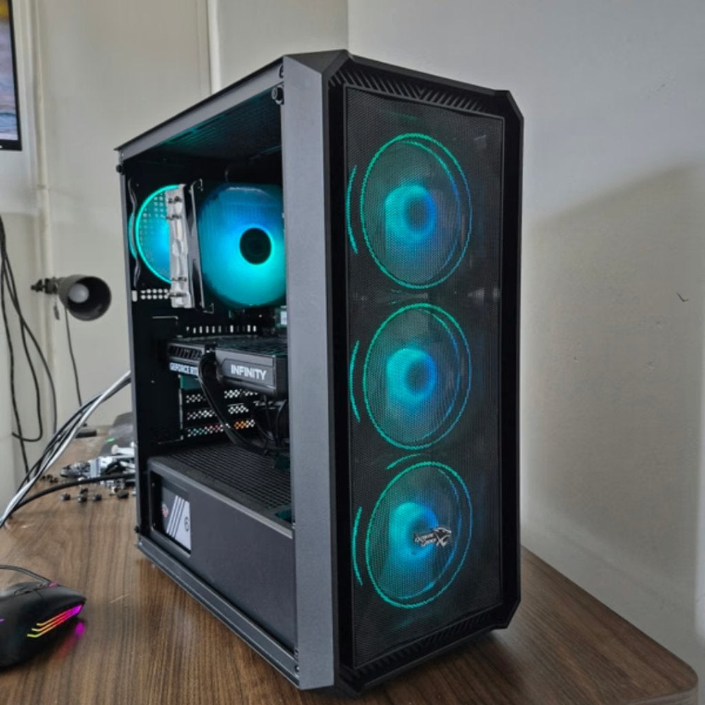 Gaming PC // RTX 5060 & AMD Ryzen 5 8400F, Ophalen, 7604 HM, DTGParts.Business@gmail.com, Zelf gebouwde pc
