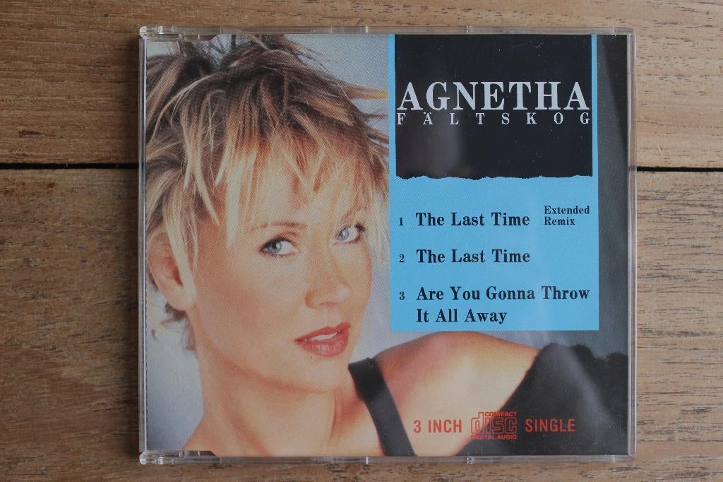 ABBA/ Agnetha - The Last Time - 3"  CD-single !!, Cd's en Dvd's, Cd Singles, 1 single, Ophalen of Verzenden, Zo goed als nieuw