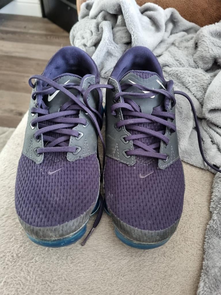 Nike Air Vapormax Flyknit 2 Paars/Blauw - Maat 37.5, Ophalen of Verzenden, Gebruikt, Sportschoenen