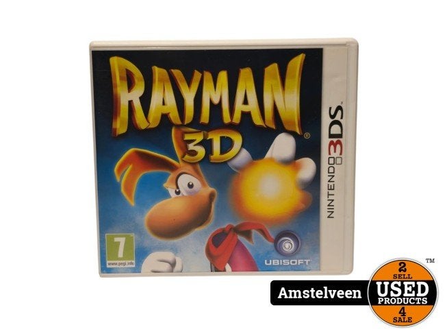 Nintendo 3DS: Rayman 3D, Nintendo, Gebruikt, Support@nintendo.com, 11-1 Hokotate-cho, Kamitoba, Minami-ku
Kyoto 601-8501
Japan