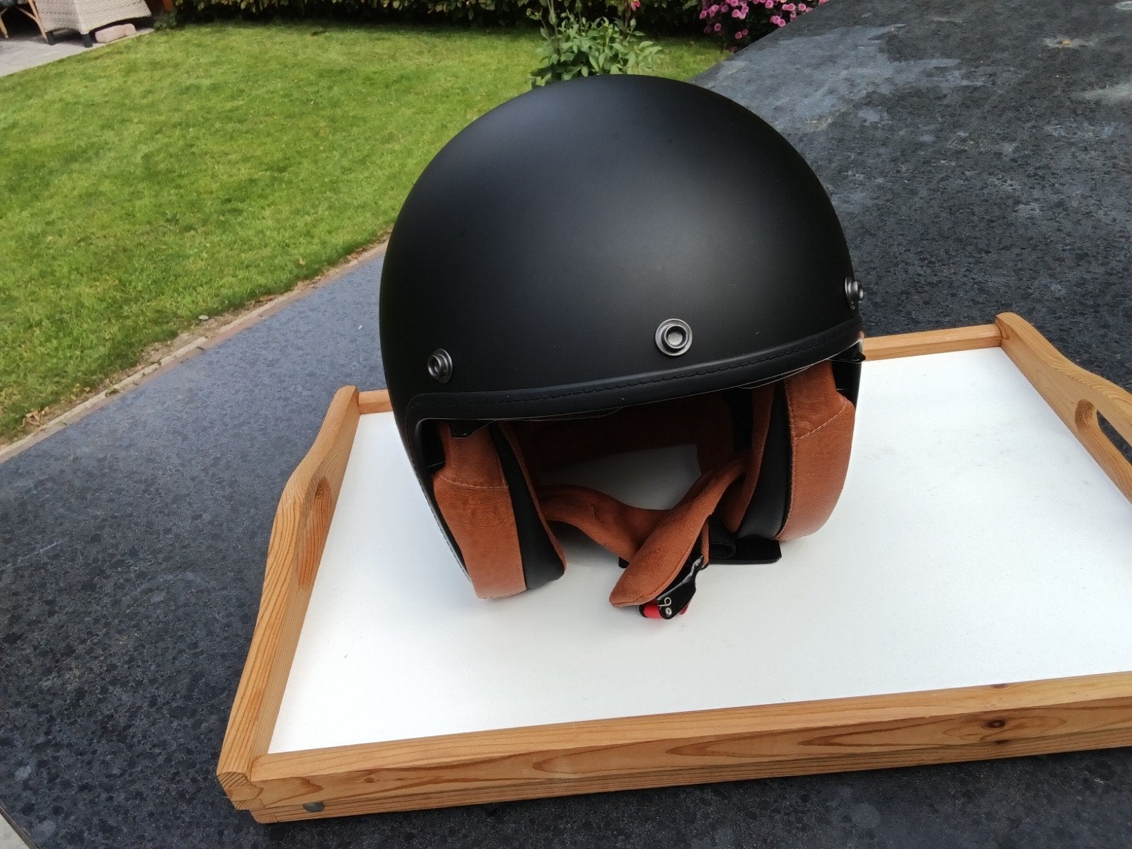 Scorpion Jethelm (Belfast), Ophalen of Verzenden, Zo goed als nieuw, Medium, Scorpion Belfast
