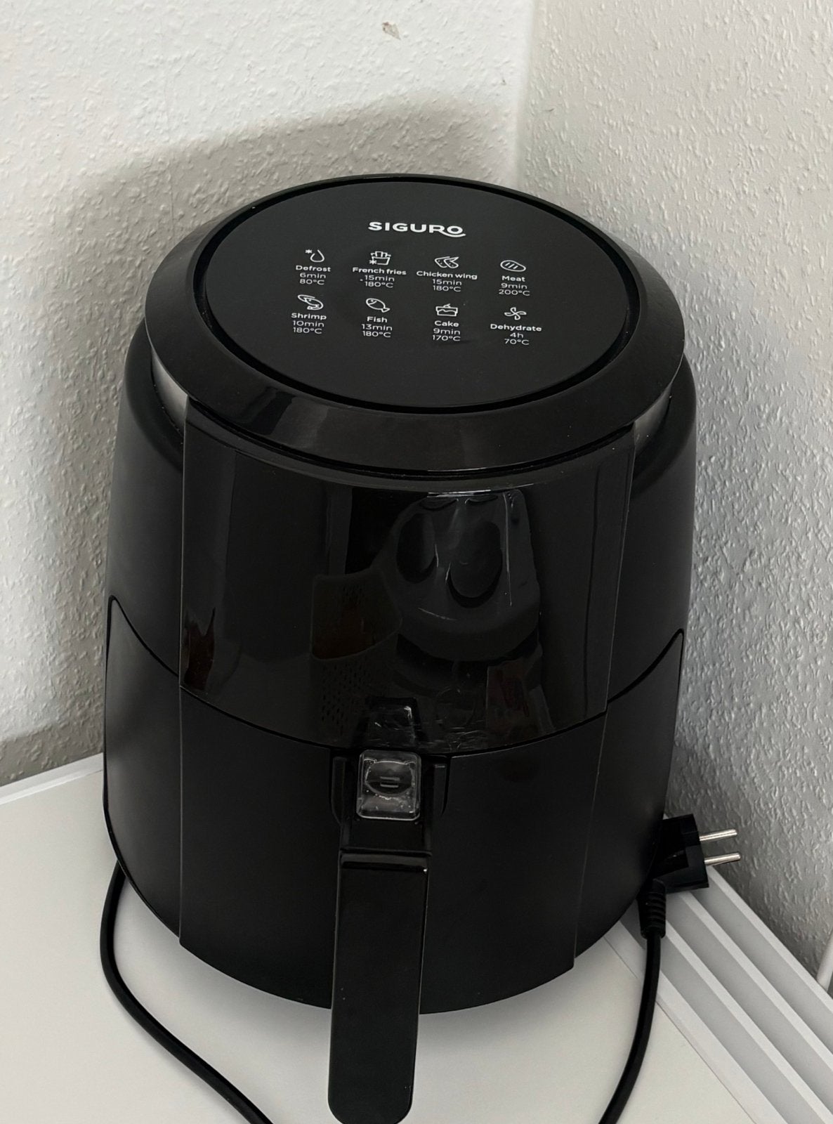 Siguro Airfryer - Zo goed als nieuw, Ophalen, Zo goed als nieuw, Airfryer