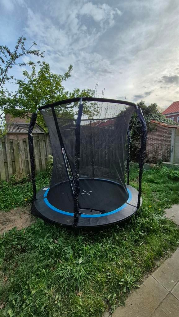 Inground trampoline 244cm, Kinderen en Baby's, Speelgoed | Buiten | Trampolines, Ophalen