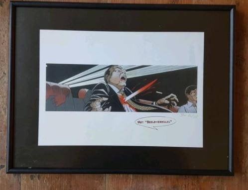 Litho Het beeldverhaal Emanuel Barison strip Yakuza gen., Ophalen