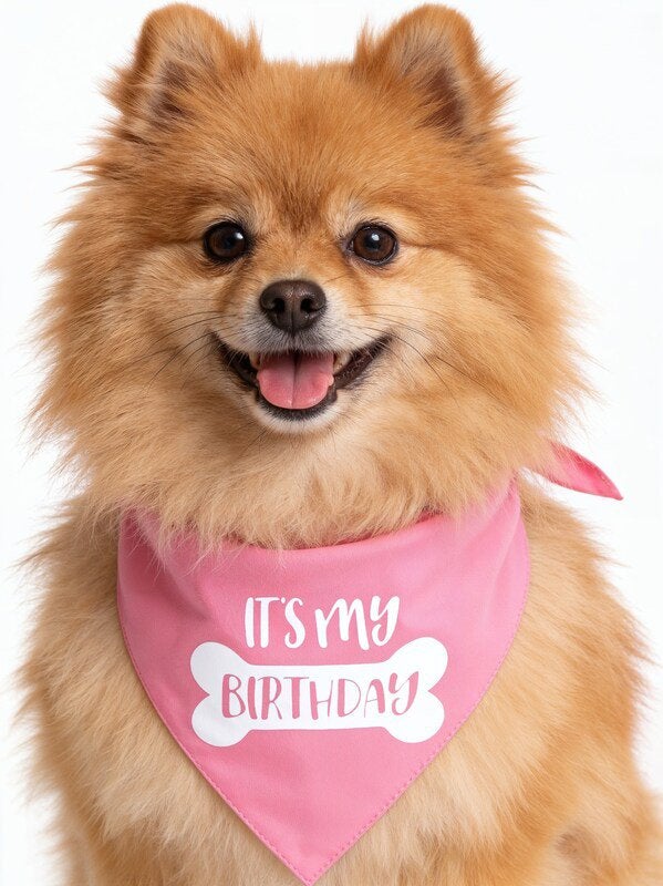 Honden bandana It’s my Birthday in diverse kleuren, Overige typen, Nieuw, Ophalen of Verzenden, Info@sweet-one.nl