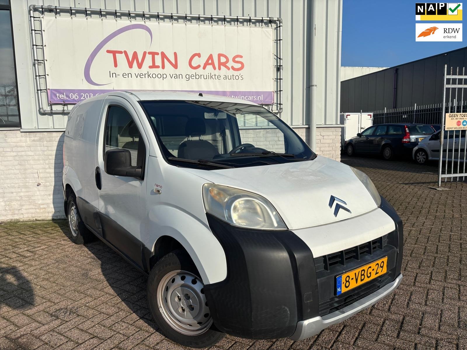 Citroen Nemo 1.4 HDi, Auto's, Gebruikt, 4 cilinders, Citroën, 400 kg