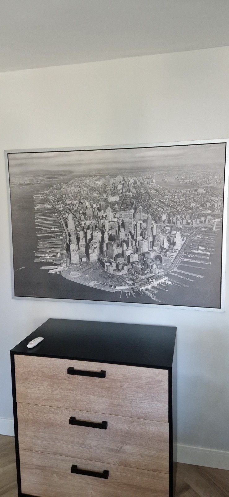 Ikea Vishult canvas Manhattan 100x140 cm, Ophalen, Gebruikt, 125 cm of meer, Print